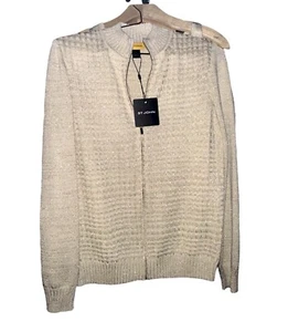 Chaqueta ST JOHN + Conjunto Top Nuevo Con Etiquetas Pequeño Dorado Pálido - Imagen 1 de 3