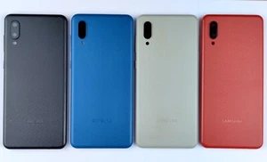 Coque arriere couvercle cache batterie avec lentille pour Samsung Galaxy A02 - Photo 1 sur 9