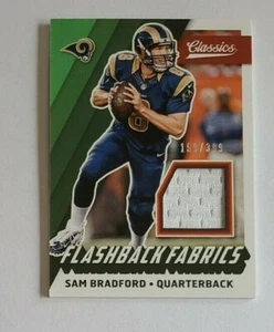 2017 Panini Classics Sam Bradford St. Louis Rams Oklahoma 169/399 - Jersey - Bild 1 von 1