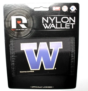 NCAA Rico Industries Nylon Trifold Wallet University of Washington - Picture 1 of 2