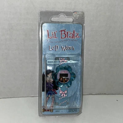 Коллекционные новые из старых запасов MGA Bratz ЖК-часы NOS запечатанные заводская блистерная упаковка - Изображение 1 из 4