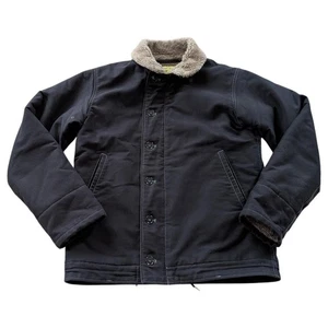 Buzz Rickson's N-1 Deck Jacket 40 L Made in Japan U.S. Navy Repro F/S - Picture 1 of 10