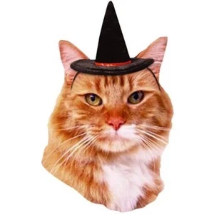 Vo-Toys Halloween Small Witch Hat Cat Ferret Felt Costume Headband - Picture 1 of 1