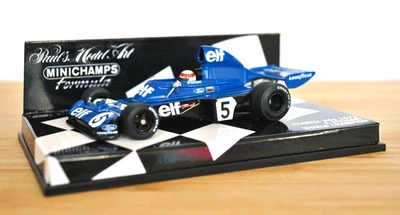 1/43 Minichamps Formula 1973 Tyrrell Ford 006 J. Stewart World Champion Elf #5 - Image 1 of 4