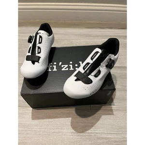 Fizik Tempo Overcurve R5 Cleat Cycling Shoes 48 EU Men 6 3/4US White - Picture 1 of 12