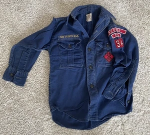 Vintage 1950s Cub Scouts BSA Uniform Neosho, Mo Shirt Boys Sanforized - Picture 1 of 4
