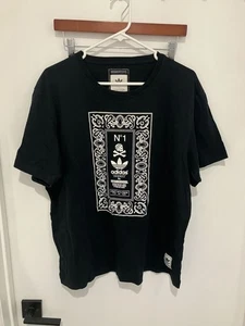 Adidas X Neighborhood Big Logo Paisley T-Shirt, Black, Size XL, Originals Tokyo - Picture 1 of 4