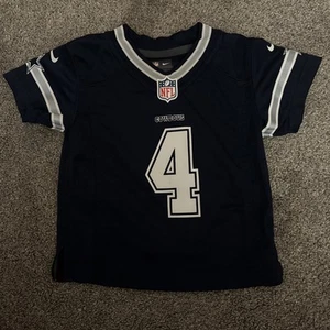 Infant Size 12M Nike Dak Prescott #4 Dallas Cowboys NFL Football Jersey Toddler - Picture 1 of 3