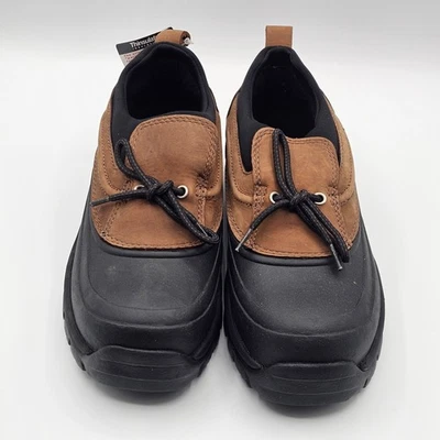 Zapatos Lands End para mujer 7,5 marrón impermeables zapatos de pato negro goma aislante Foto 1 de 4