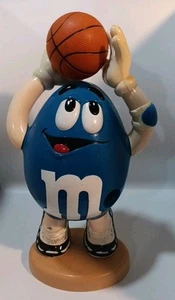 Vintage M&M’s Blue Basketball Player Candy Dispenser Collectible - Picture 1 of 6
