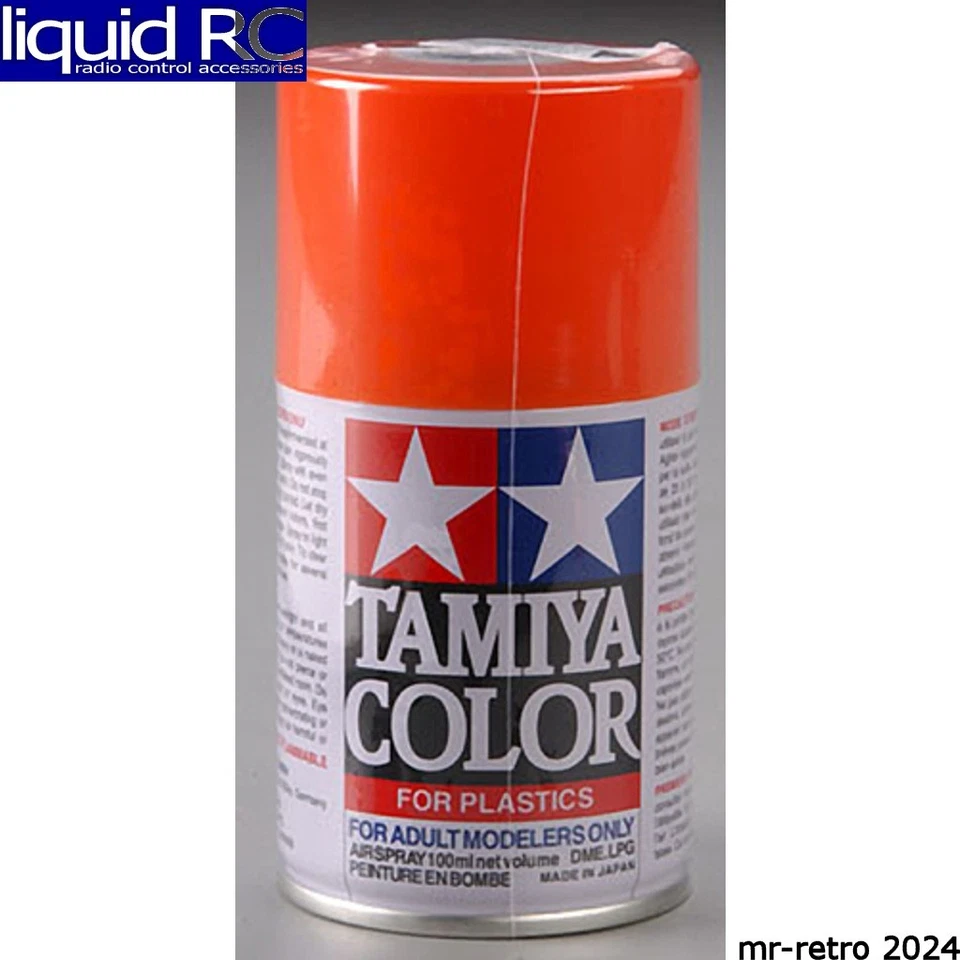 Tamiya 85012 Spray Lacquer Ts12 Orange 3 Oz Tam85012