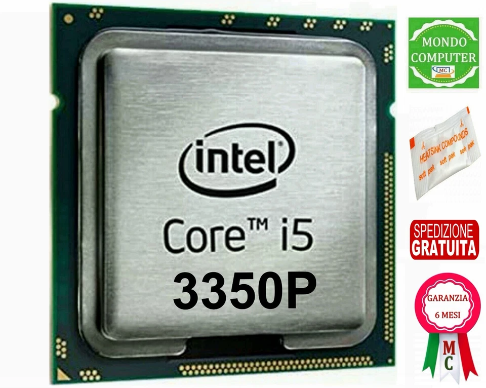 PROCESSORE SOCKET LGA 1155 INTEL CORE i5 3350P & SR0WS - Immagine 1 di 1