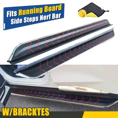 Se adapta a Porsche Macan 2014-2025 estribo fijo estribo lateral barras Nerf Foto 1 de 4