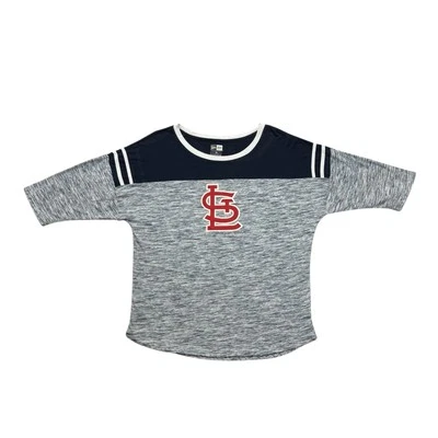 St Louis Cardinals Shirt Womens Medium M Blue White New Era MLB Baseball - Image 1 of 4