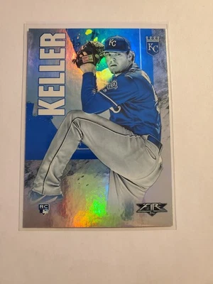2019 Topps Fire - Brad Keller #76 Blue Chip (RC) - Image 1 of 2