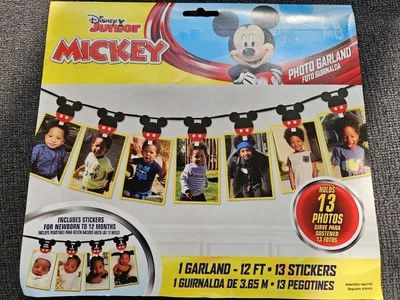 Новый Disney Junior 12' Микки Маус фото Garland держит 13 фотографий - Изображение 1 из 2