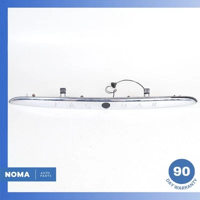 00-06 Jaguar X100 XKR bisel trasero matrícula luz lámpara moldura cromo OEM Foto 1 de 4