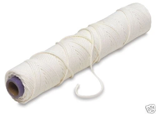 SQUARE Braided Wick Sampler Pack - #5 #2 #1/0 #2/0 #3/0 #4/0 and #5/0-12 ft each - Image 1 of 1