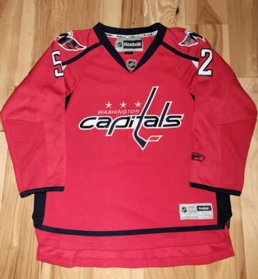 Washington Capitals Youth Jersey Mike Green #52 Hockey Reebok Large XL - Image 1 of 4