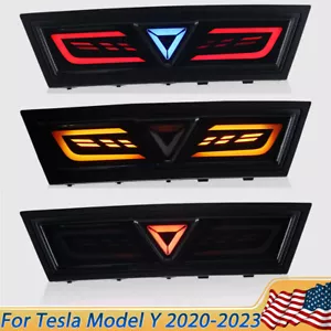 Rear Bumper Stop Pilot Indicating Light For Tesla Model Y 2020 2021 2022 2023 - Foto 1 di 12