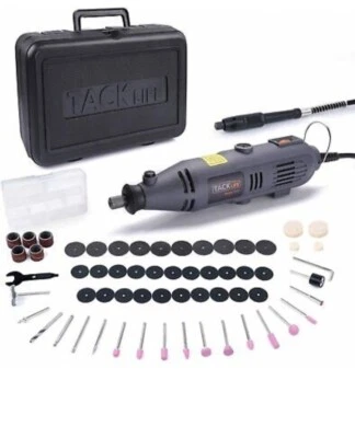 TACKLIFE Rotary Tool with Flex Shaft and 60 Accessories 135W Power Variable Spee - Image 1 of 2