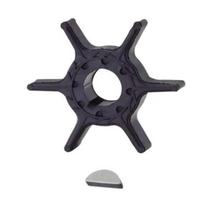 Water Pump Impeller with key for Yamaha 9.9/15 HP Outboard 2 Stroke 63V-44352-01 - Bild 1 von 6