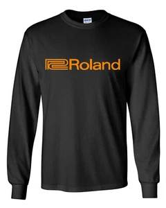 Camiseta Roland Manga Larga - Equipo de Música Electrónica Teclado Sintetizador SP 404 - Imagen 1 de 5