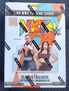 2022 Panini NXT 2.0 WWE Sealed Blaster Box 6 packs x 15 = 90 Cards Auto Mem - Picture 1 of 2