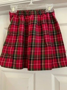 Hartstrings Girl's Plaid Skirt Size 6X-Worn Once - Picture 1 of 2