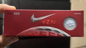 Brand New Nike RZN SPEED RED Golf Balls 3 Pack RARE Longer Carry - Picture 1 of 2