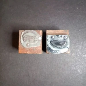 Vintage Letterpress Printing Blocks Pepsi Cola Soda Advertising Logo (Full Set) - Picture 1 of 3