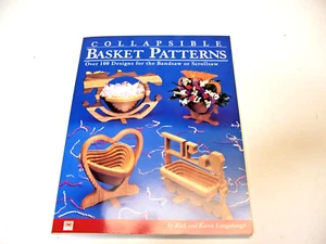 Vintage Fox Books "Collapsible Basket Patterns" 1997 #B134 - Imagen 1 de 3