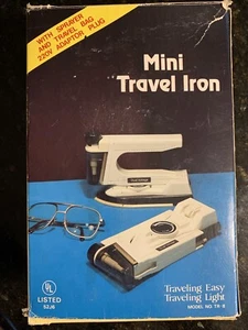 Vintage Franzus Mini Reisebügeleisen Modell LT-10 110/240V Reisen leicht/leicht - Bild 1 von 12
