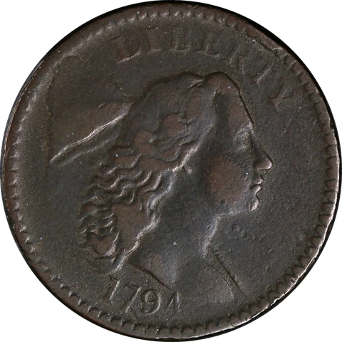 1794 Large Cent Choice F+ S.44 R.1+ Great Eye Appeal Nice Strike Cover