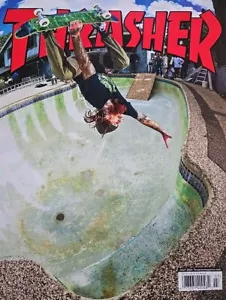 Thrasher Skateboard Skate Magazine 528 July 2024 Chris Russell - Foto 1 di 1