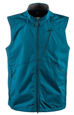 NWT Mens 5.11 Tactical Cascadia Windbreaker Packable Vest  Color: Lake Size: XS - Image 1 of 3