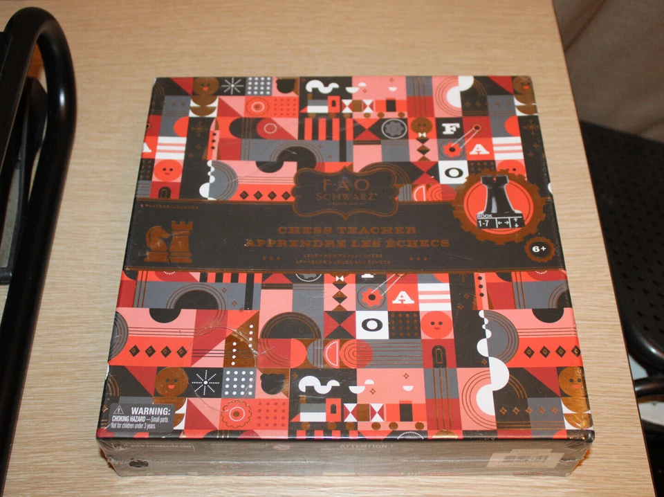 FAO SCHWARZ Chess Teacher - Learn How to Play Chess - Factory Sealed Shrink Wrap - Image 1 of 4
