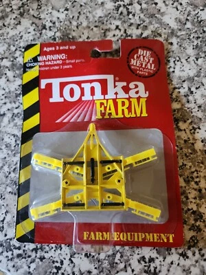 Tonka Farm Wing Disc 15140 New Yellow Hasbro Maisto - Image 1 of 2