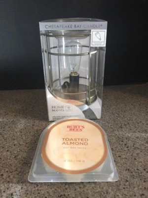 CHESAPEAKE BAY Vela Bronce Enchufe en Cera Derretida GRATIS 10 Pack Cera Derretida ¡Nuevo!! Foto 1 de 4