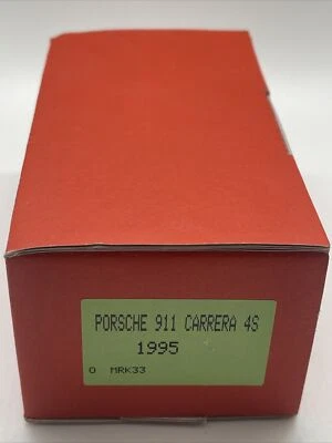 Mr Collection Porsche Carrera 911 4S 1995 MRK33 1:43 Model RARE Italy - Image 1 of 3