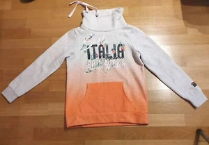 Damen Sweatshirt Hoodie Soccx Beige Orange Italia S / 36 - Bild 1 von 2