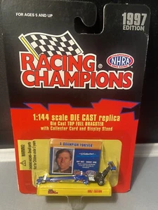 1997 Racing Champions Blaine Johnson NHRA Dragster Maßstab 1:144  - Bild 1 von 5