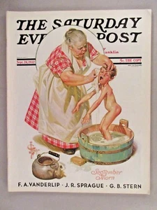 Saturday Evening Post - September 24, 1932 ~~ J.C. Leyendecker cover - Bild 1 von 3