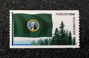 2012USA #4328 Washington State Forever Flags of our Nation Mint NH trees - Picture 1 of 1