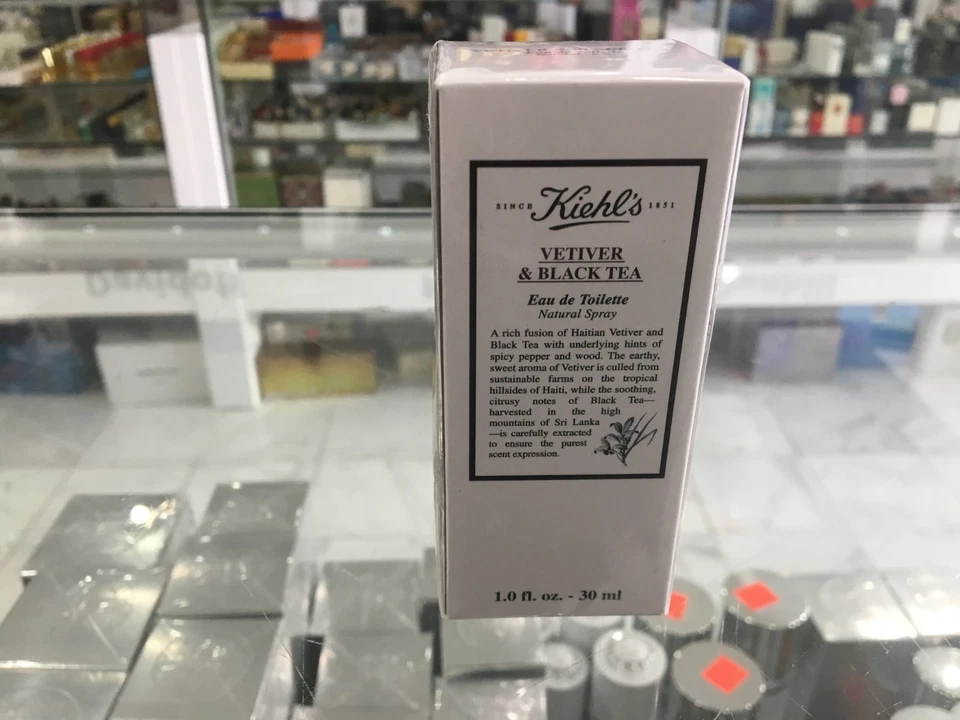 Kiehl's Vetiver & Black Tea Eau De Toillete Spray 30 Ml