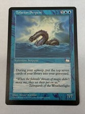 Magic the gathering ~ MTG ~ 1x Tolarian Serpent ~ Weatherlight ~ LP