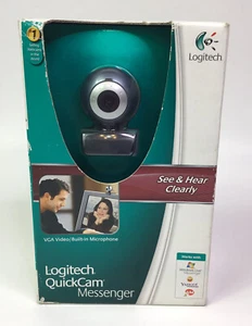 Logitech Quickcam Messenger Webcam #1 Seller In The World USB 2.0 - Picture 1 of 6