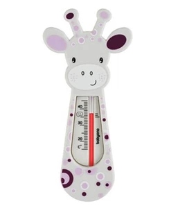 FLOATING BABY BATH THERMOMETER SAFETY BABYONO NURSERY 776/02 GIRAFFE GREY - Picture 1 of 1