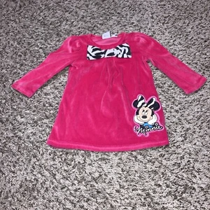Vestito Disney Minnie Mouse Bambina Taglia 18M Rosa - Foto 1 di 3