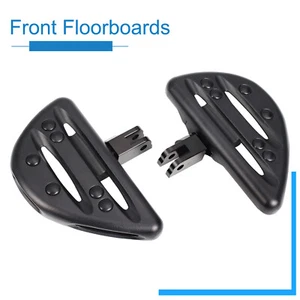 1 Pair Front Footboards Floorboards For Honda Gold Wing GL1800 2001-2024 Black - Picture 1 of 8